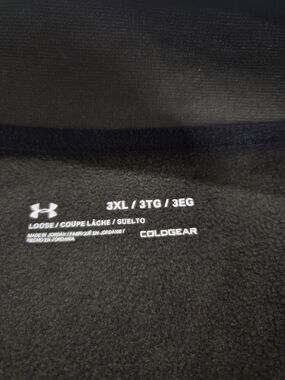 Under Armour Army Green ColdGear 3XL Fleece Pullover